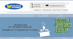 Desktop Screenshot of colegiosetembro.com.br